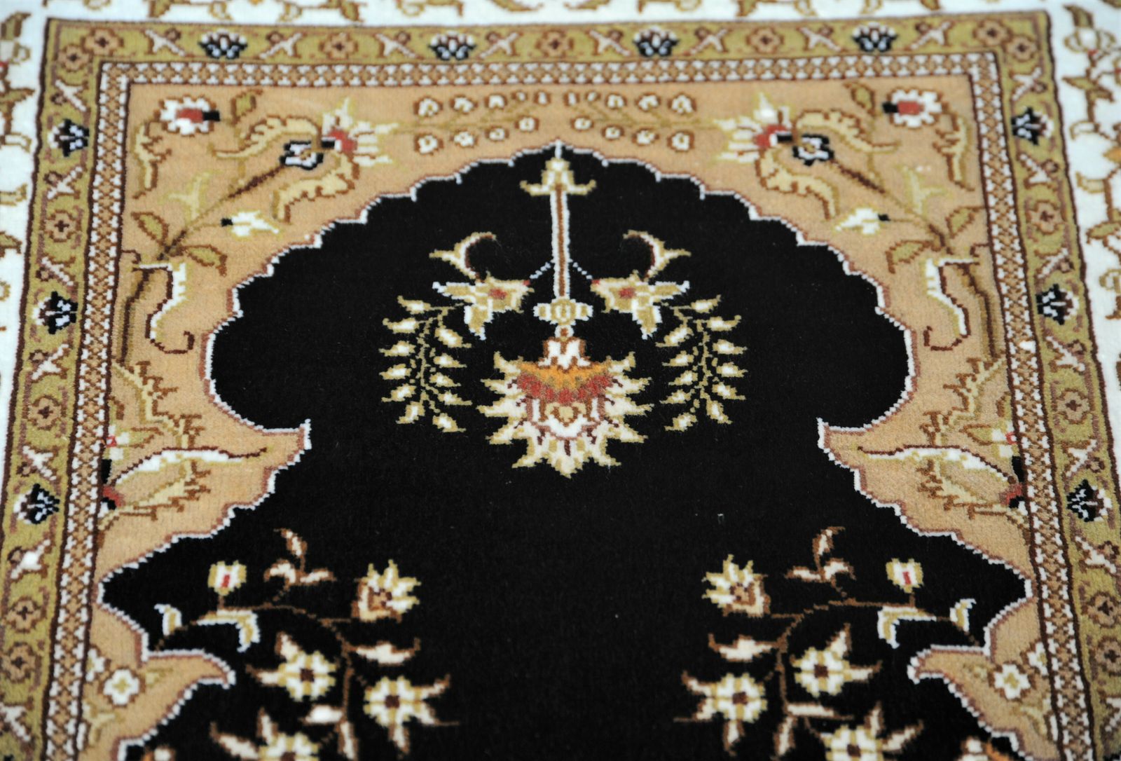 Fine Small Turkish Hereke Style Silk Rug photo buy