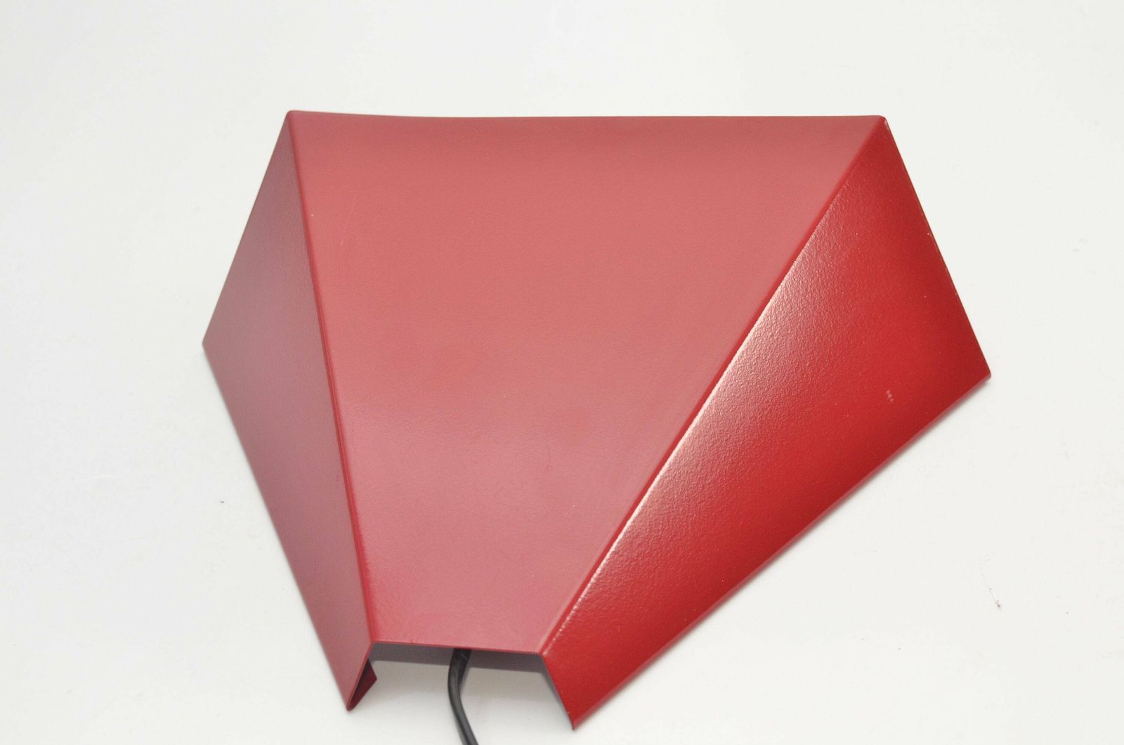 photo for sale Vintage Dutch Modernist Minimalist Metal Wall Lamp, 1980s