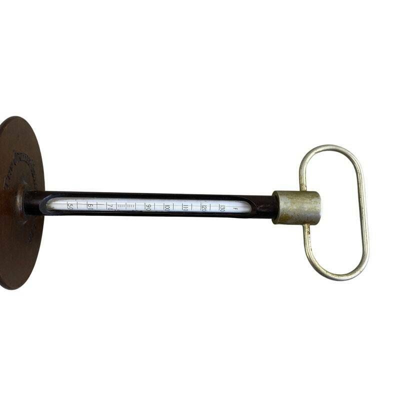 Antique United Yeast Company Ltd Brewing Thermometer   Brewery Thermometer