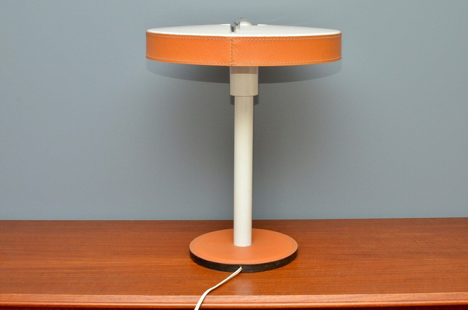 Vintage Modernist Table Lamp Made By Philips Eindhoven Netherlands 1960s photo for sale