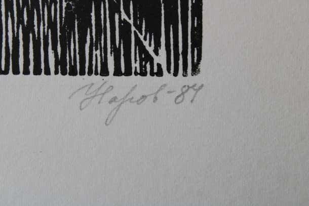 Diptych 1980 Paper Linocut Each Artwork photo buy