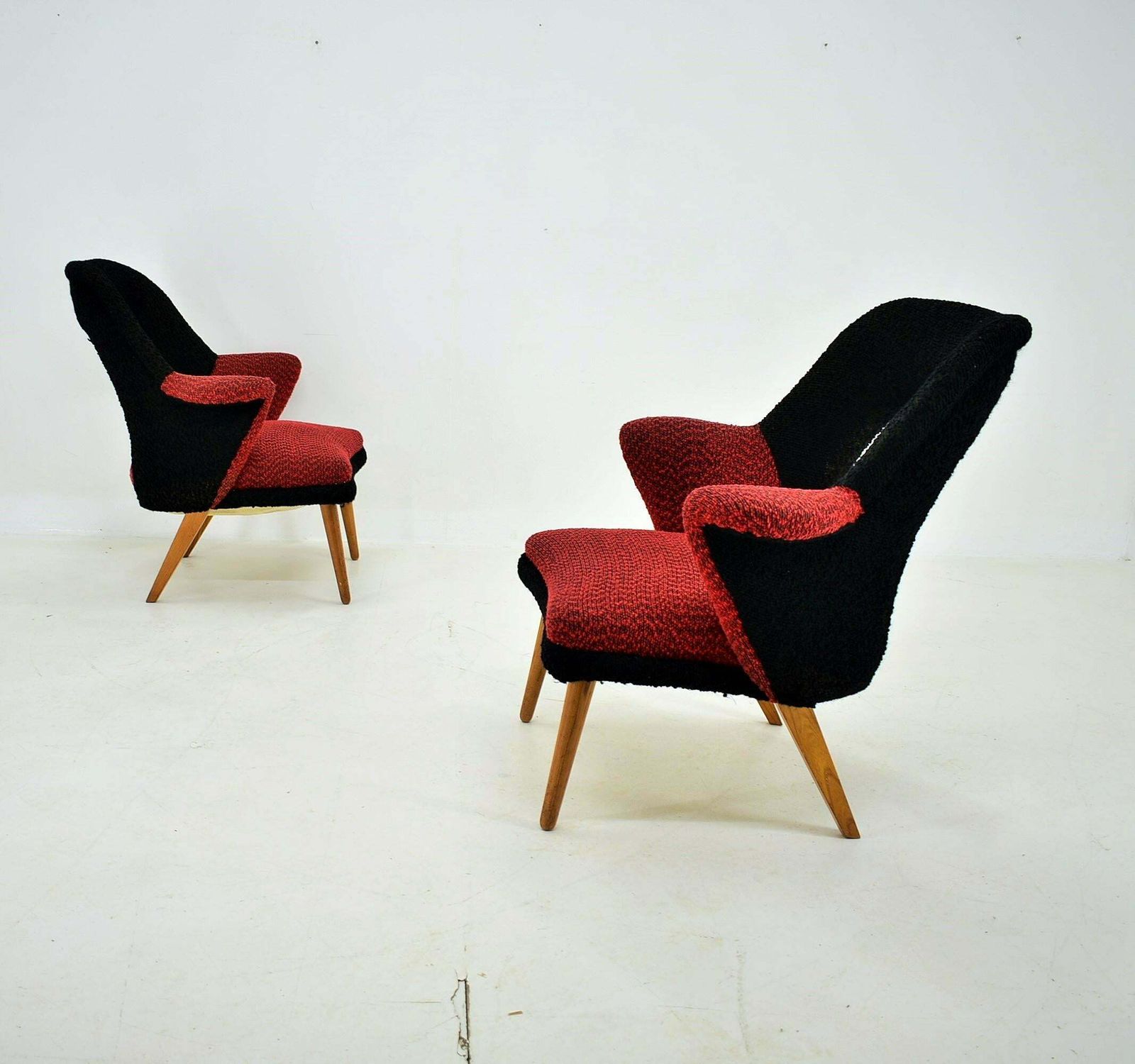Furniture Midcentury Armchairs Designed By Miroslav Navrátil, 1969s photo