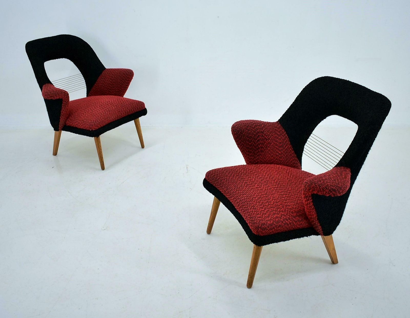 1209.0 Midcentury Armchairs Designed By Miroslav Navrátil, 1969s photo