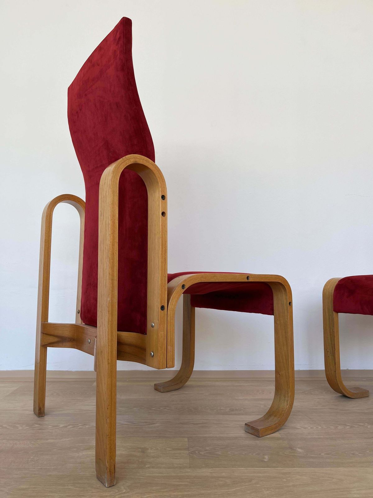 Rare Chairs By Jan Bočan For The Czechoslovakian Embassy In Stockholm, 1972 photo Furniture