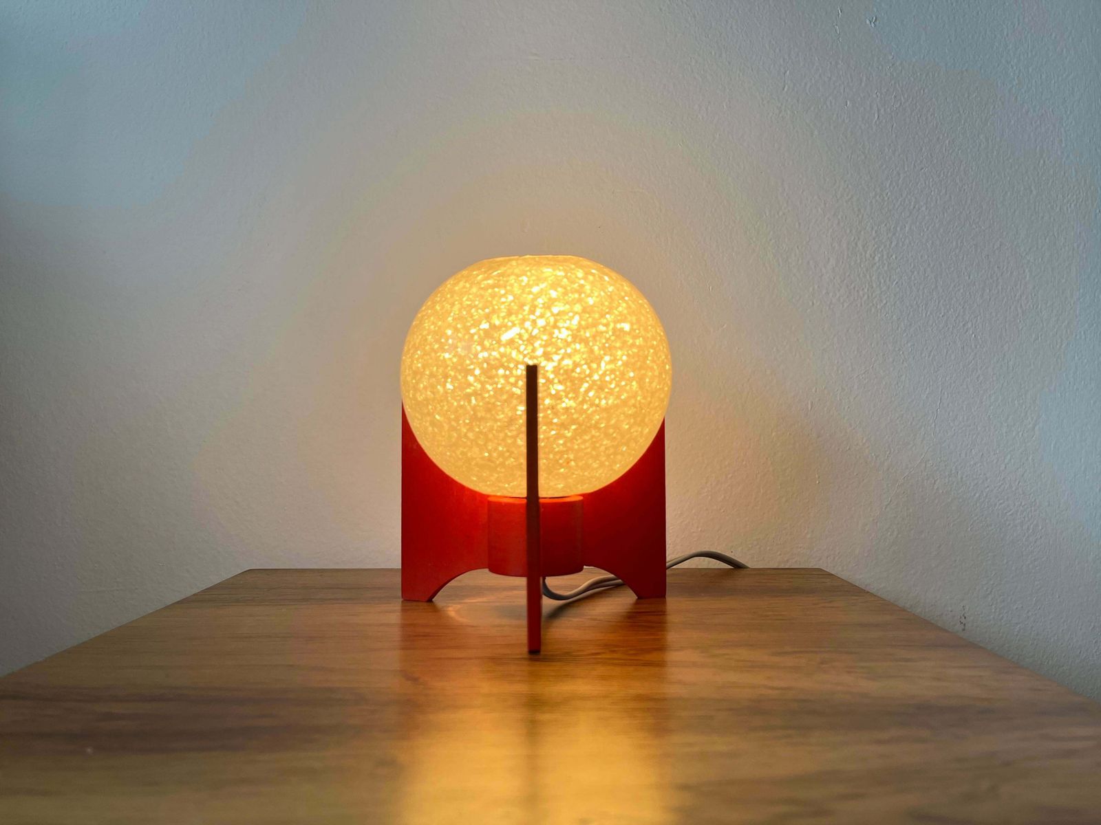 Pair Of Space Age Table Lamps Rocket By Pokrok Zilina, 1970s photo buy