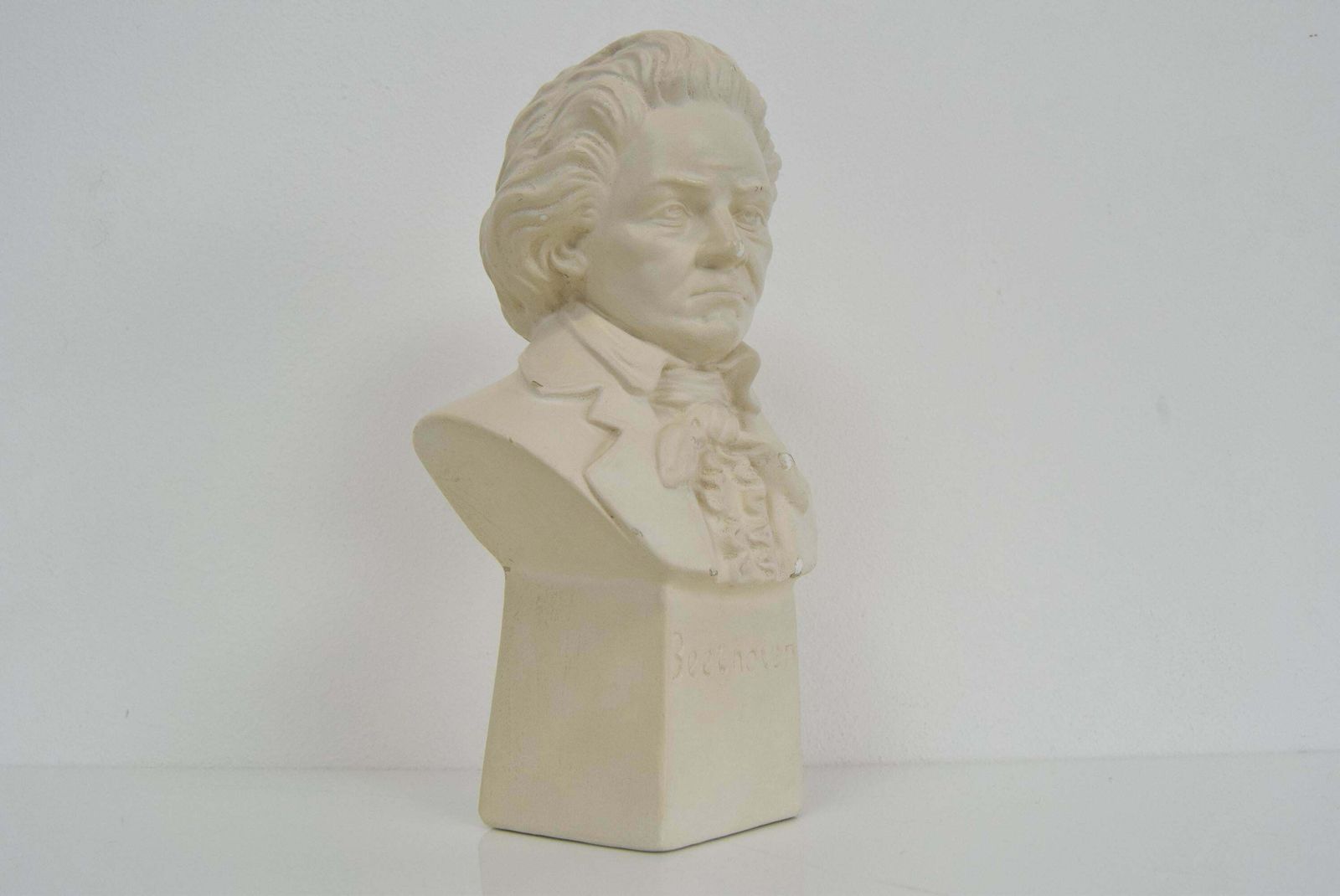 Mid Century Plaster Bust/Sculpture Of Ludwig Van Beethoven, Circa 1950 photo for sale
