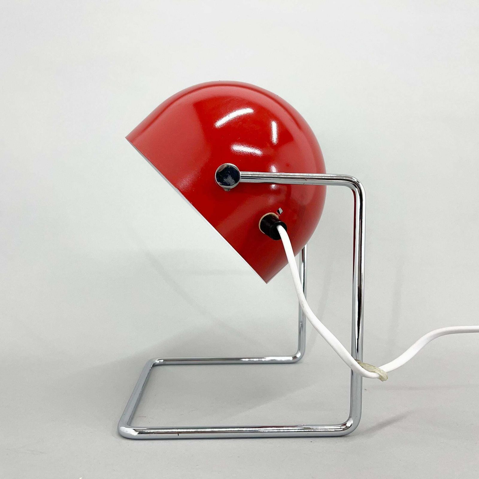 Rare Mid Century Table Lamp By Josef Hůrka For Napako, 1960's, Marked photo vinterior