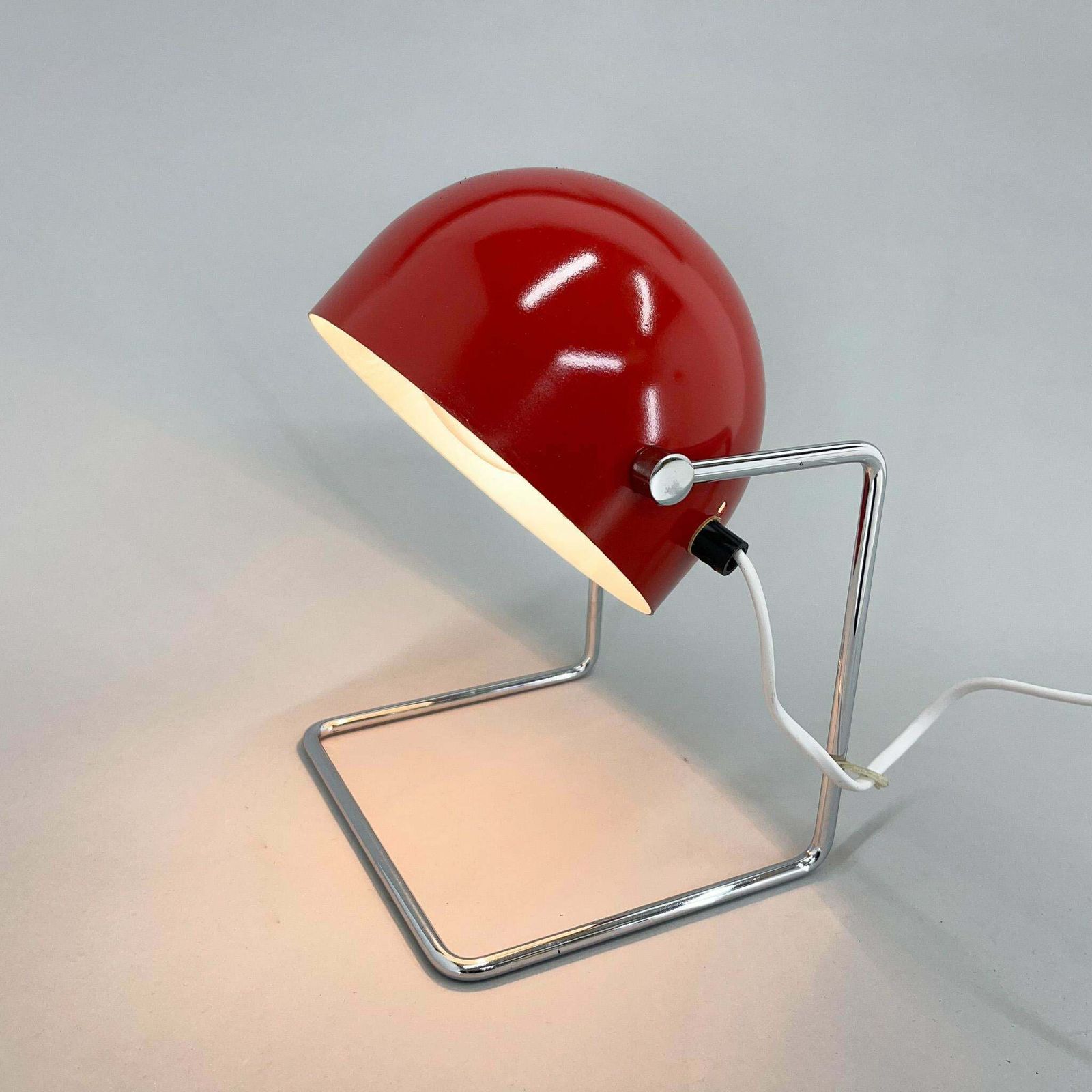 Rare Mid Century Table Lamp By Josef Hůrka For Napako, 1960's, Marked photo vintage