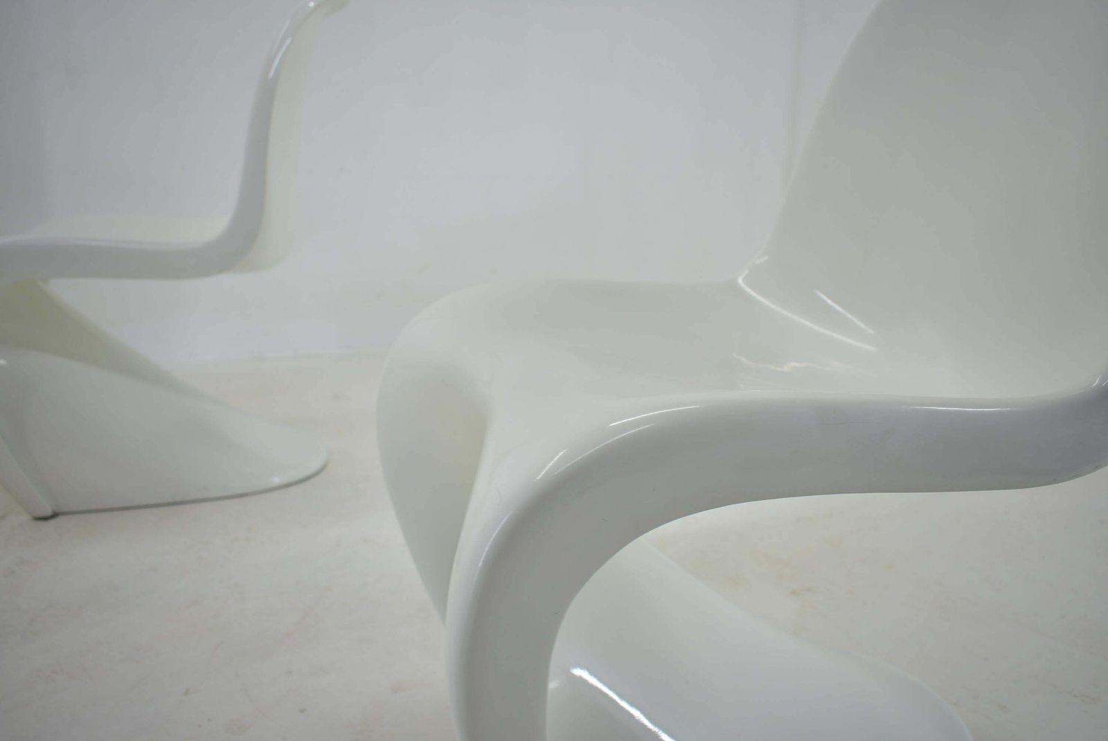 Panton S, Chairs Vitra By Verner Panton For Herman Miller 1965s photo 2116.0