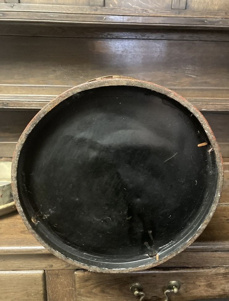 photo vintage Antique Painted London Co Op Society Brass Milk Churn