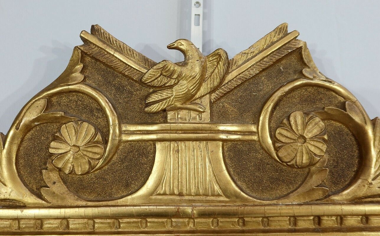 Mirror In Gilded Wood, Louis XVI Style, Early 20th Century photo Home Decor