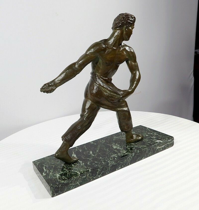 Bronze “The Sower” By A. Kelety, Art Deco – 1930 photo for sale