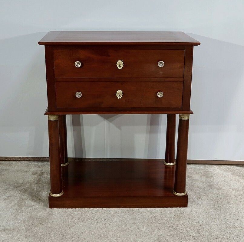 Mahogany Chiffonniere Console, Empire, Early 19th Century photo furniture
