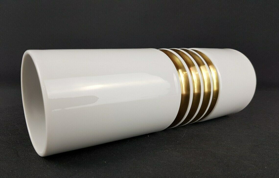 Vintage Gareis Waldsassen Bavaria Porzellan Porcelain Vaas West German Pottery Jaren 1970 photo 64.0