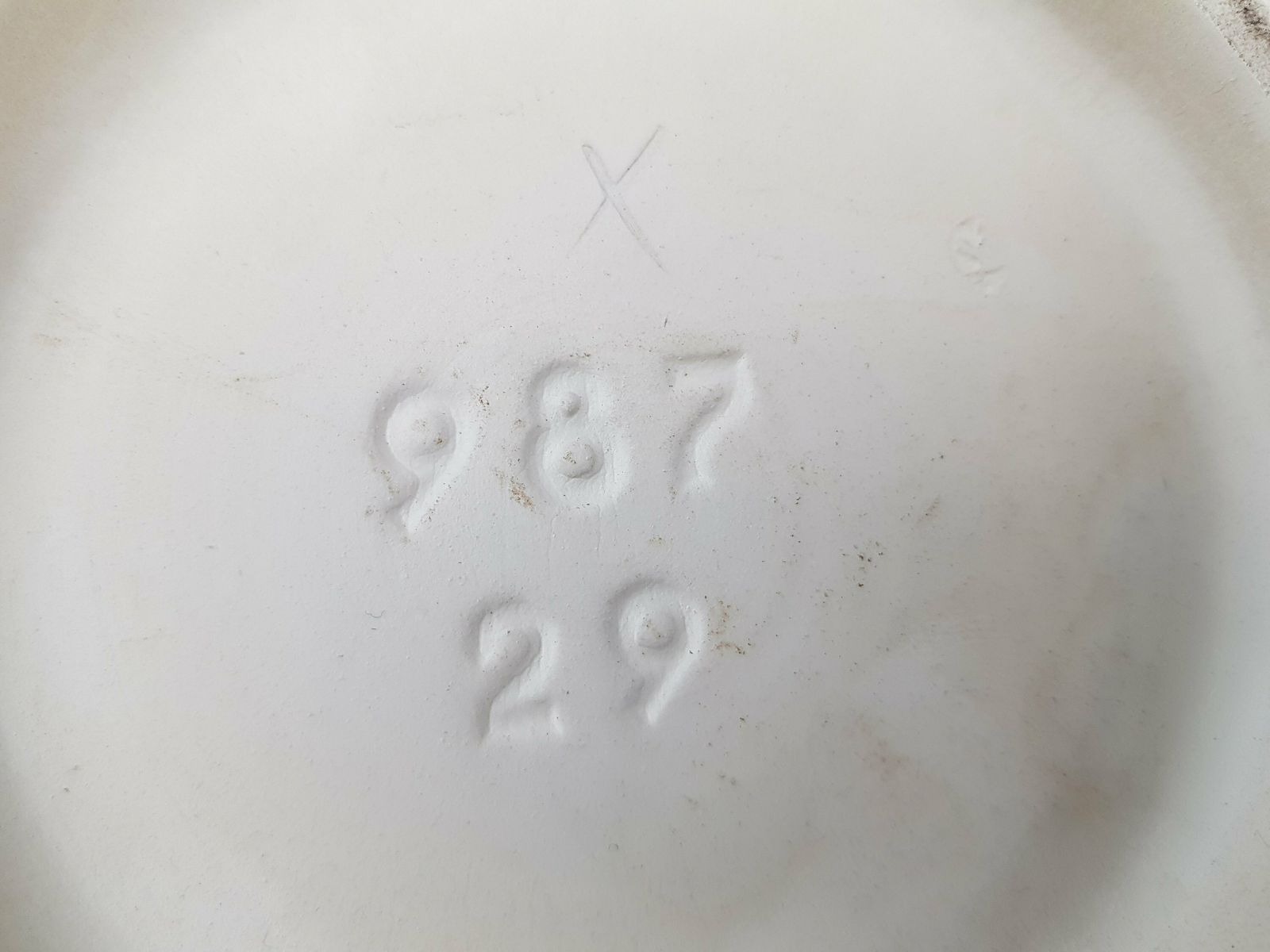 Vintage Dumler Und Breiden Bowl 987/29 With Oase Decor West German Pottery 1960s Fat Lava Era photo vinterior