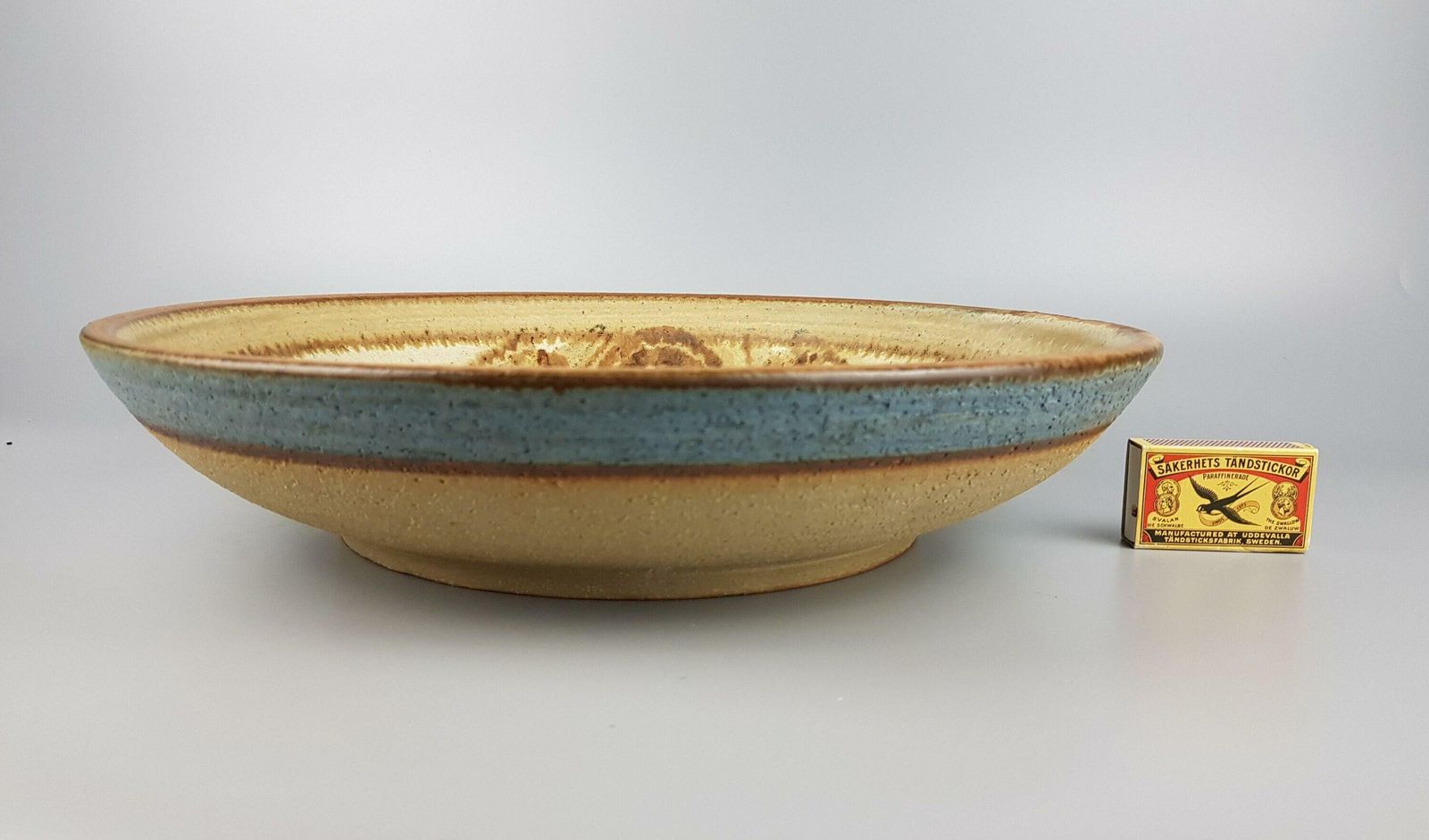 Vintage Soholm Stentoj Bornholm Denmark Bowl By Noomi Backhausen 1960s photo for sale