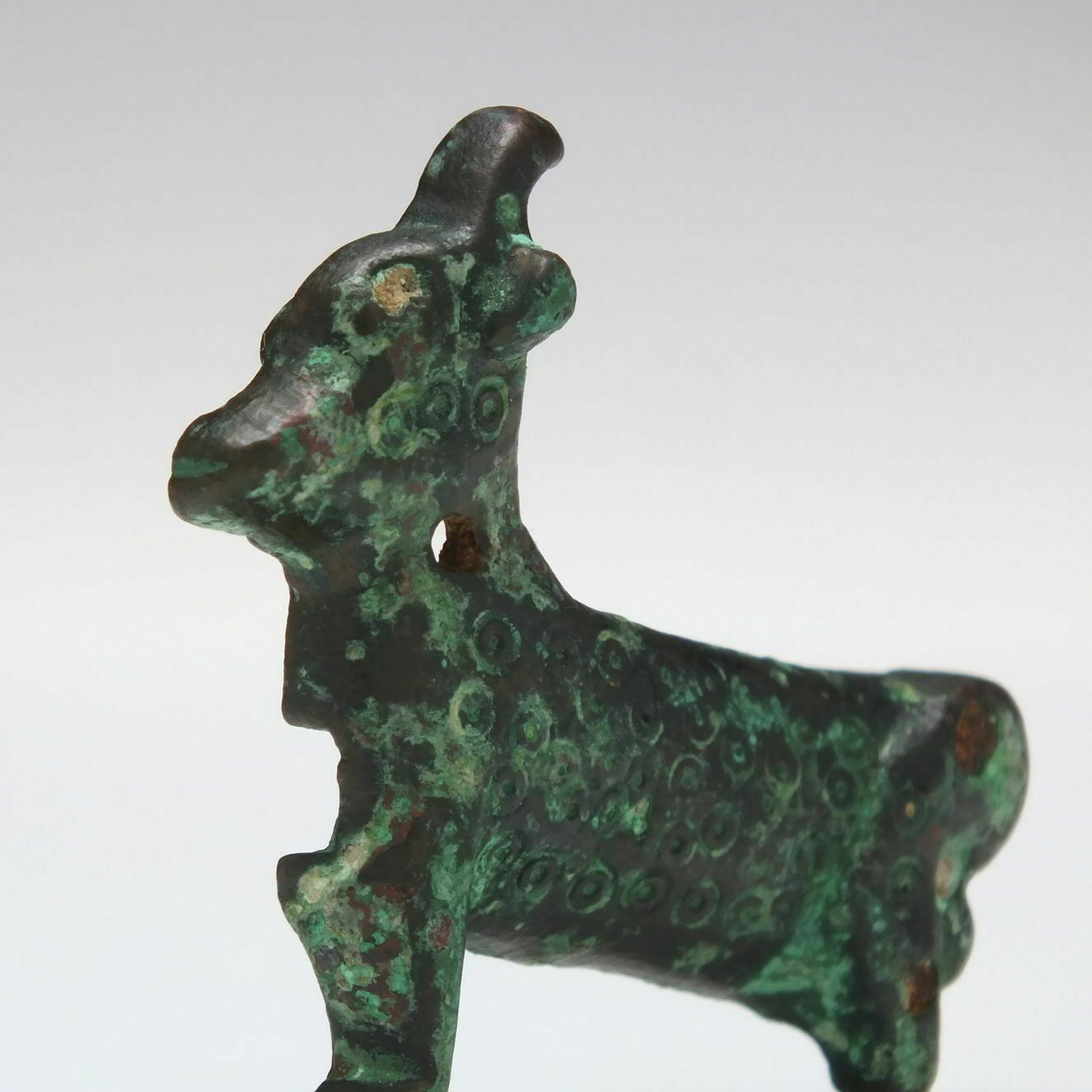 Ancient Byzantine Bronze Figural Animal Lock 6th   10th Century Ce photo for sale