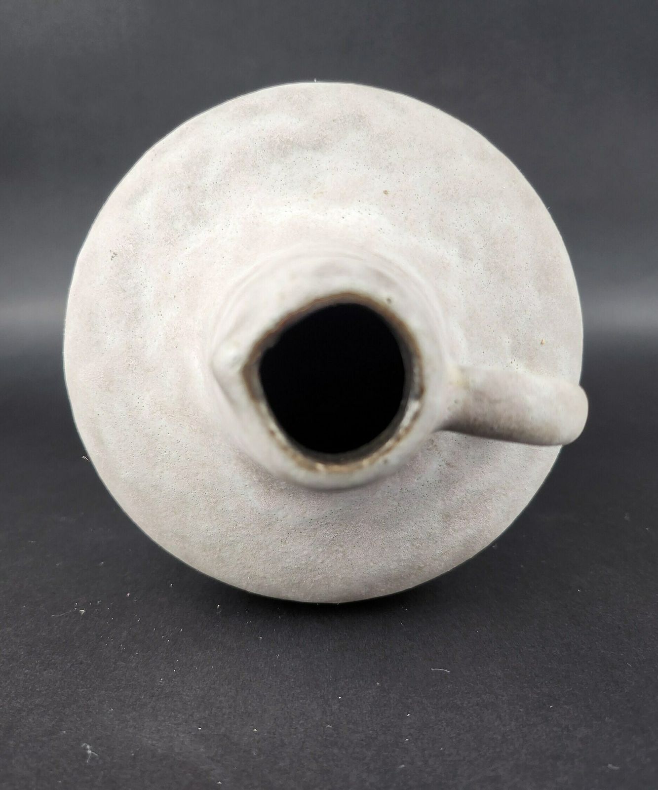 Vintage Ceramano Keramik Witte Vaas Met Handvatten En Arktis Decor 219 – West German Pottery, Ca. Jaren 1960 photo 76.0