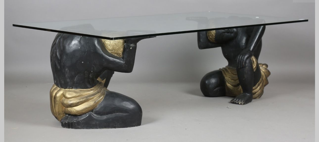 A Late 20th Century Glass Toped Coffee Table