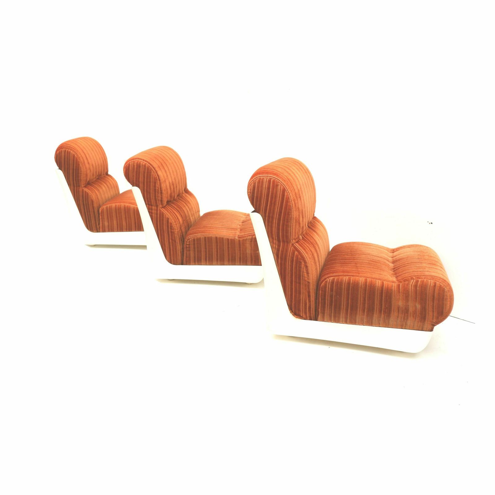 Vintage Space Age Element Modular Sofa / 3 Seater Sofa / Armchairs From The 1970s photo vinterior