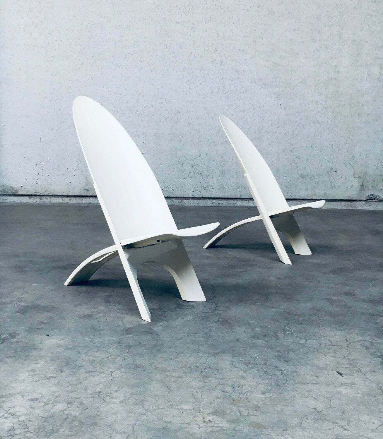 Dutch Design Lounge Chair Set Door DR. B Schwarz Voor Demury