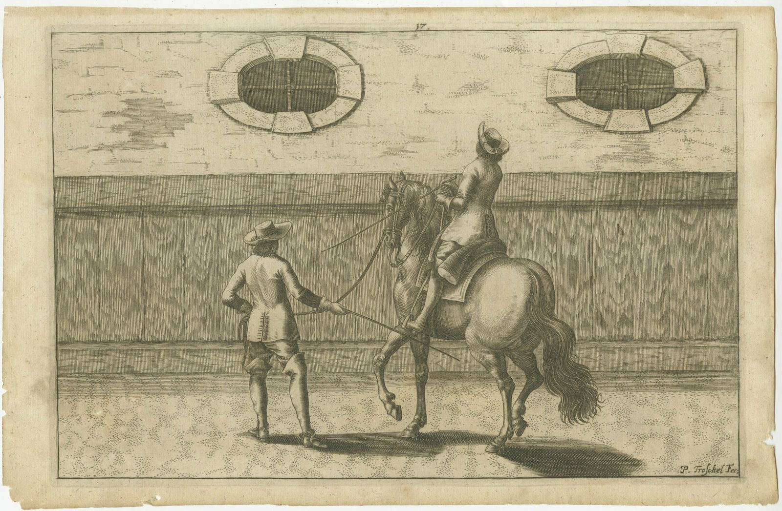 Set Of 5 Antique Horse Riding Prints photo vinterior