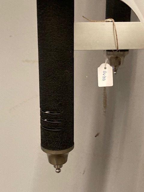 572.0 Floor Lamp, Modern 70s Five Lights. Chromed Metal And Murano Glass. Design photo