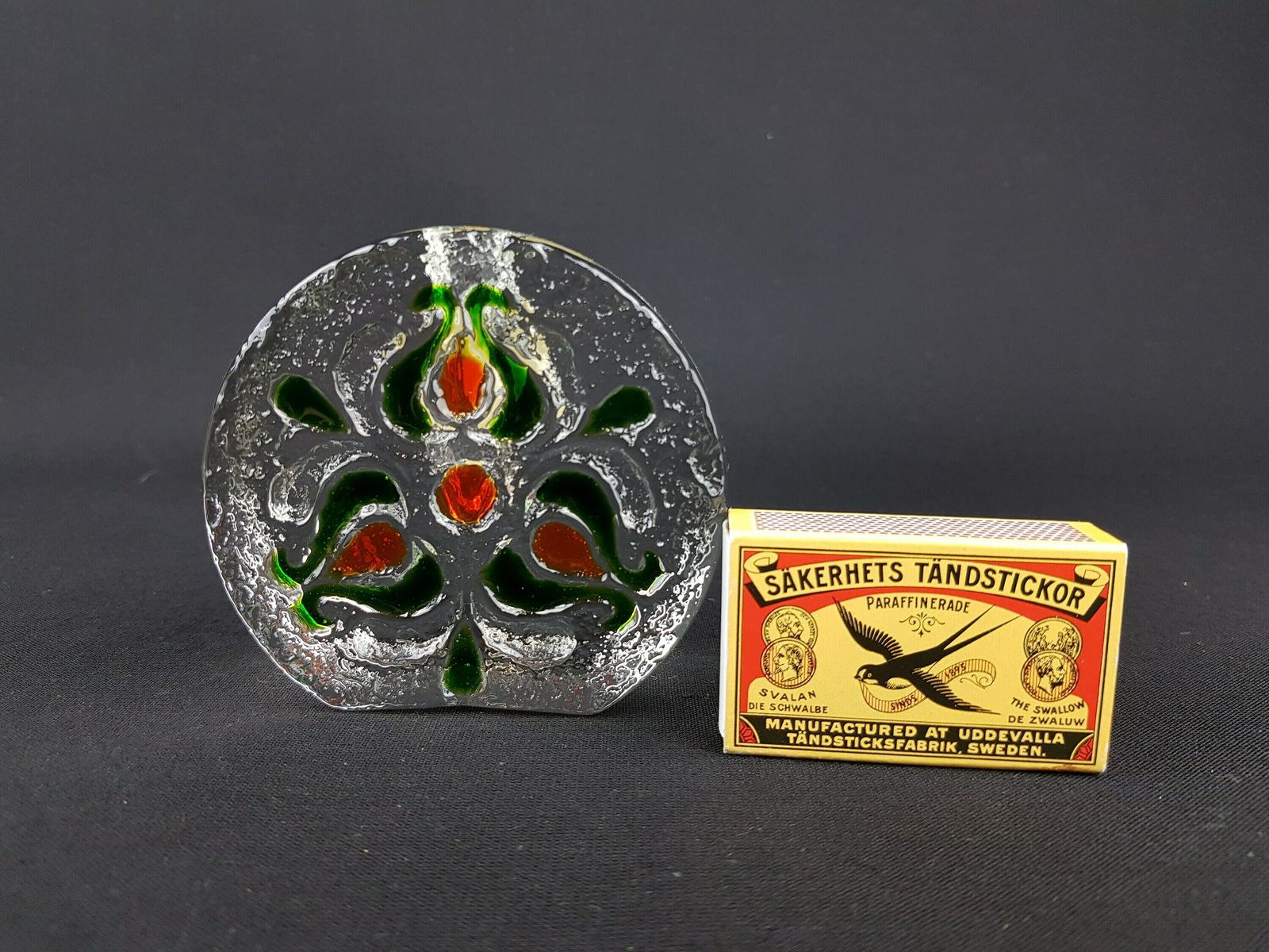 Vintage Walther Sohne Solifleur Transparante Glazen Vaas, West Duitsland, Ca. Jaren 1960–1970 photo for sale