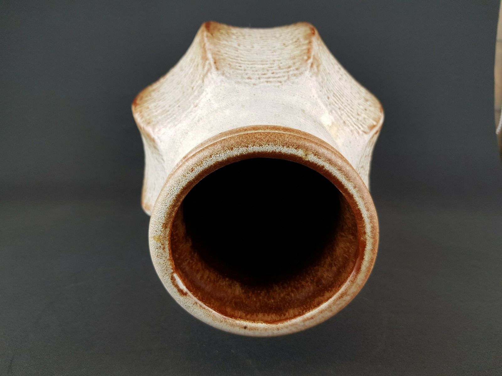 Vintage Carstens Tonnieshof Keramik Grote Beige Vaas 7831 40 West German Pottery Jaren 1960 photo 116.0