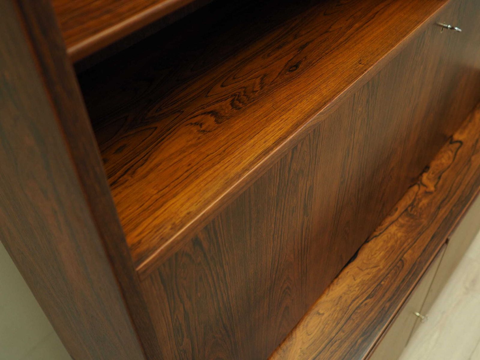 photo furniture Vintage Bookcase, Danish Design, 1970s, Designer: Carlo Jensen, Production: Hundevad