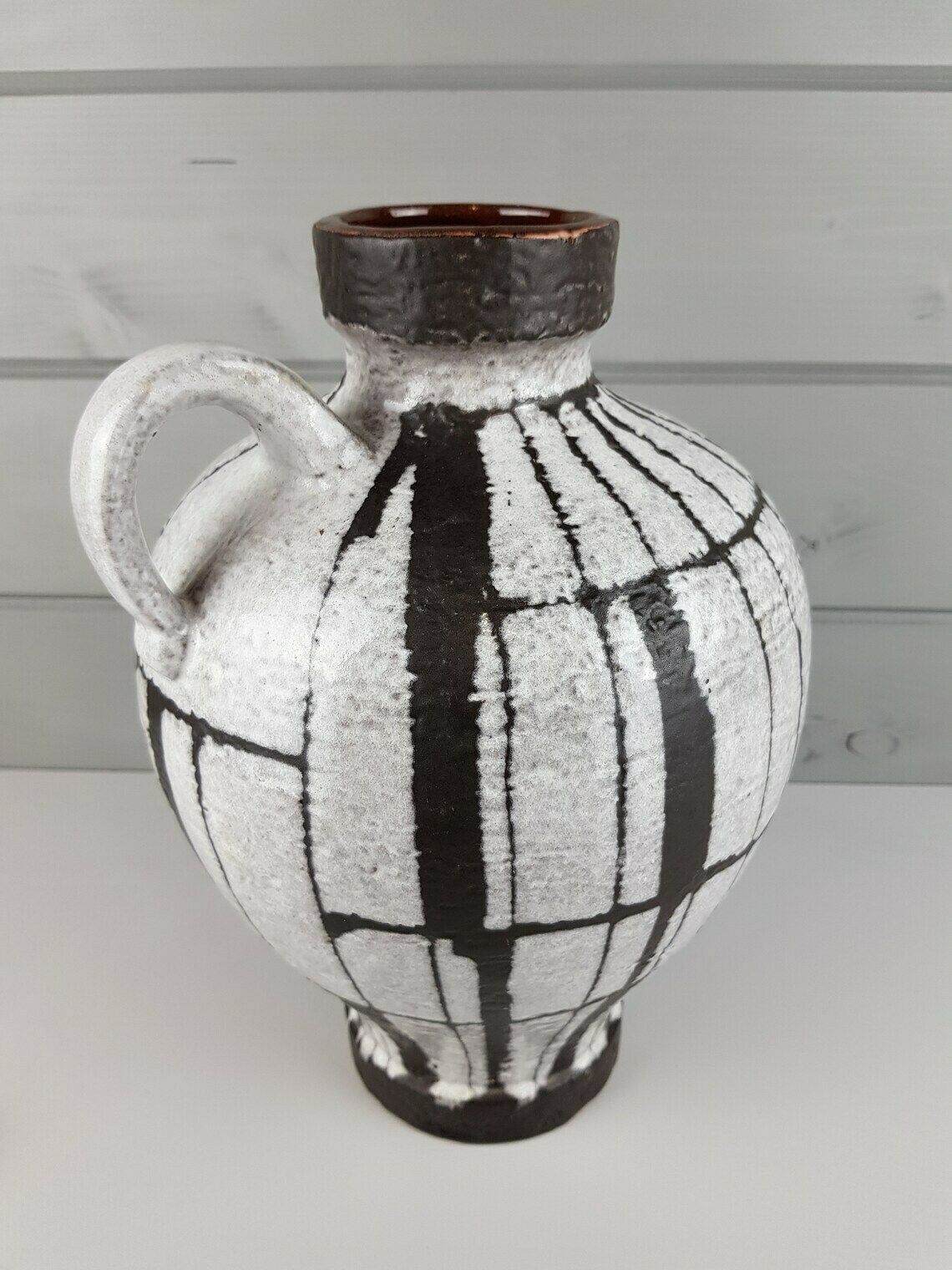 Vintage Carstens Keramik Island Serie Vase 228 34 By Gerda Heukeroth West German Pottery photo for sale