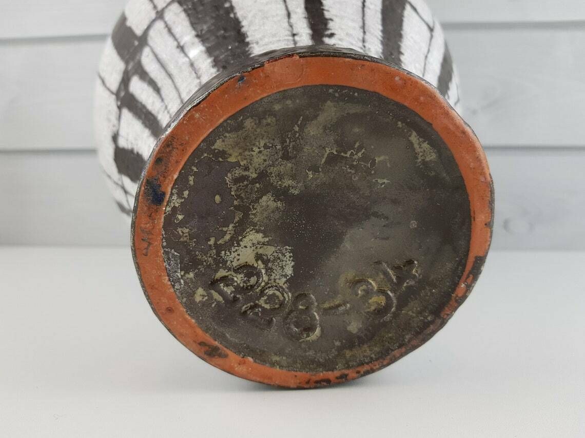 Vintage Carstens Keramik Island Serie Vase 228 34 By Gerda Heukeroth West German Pottery photo buy