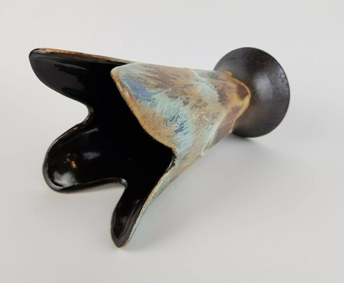 Vintage Dumler Und Breiden Drip Glaze Vase 054 20 West German Pottery photo Home Decor