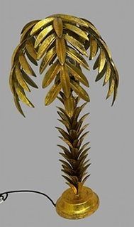 A C20th Palm Tree Lamp, 20th Century