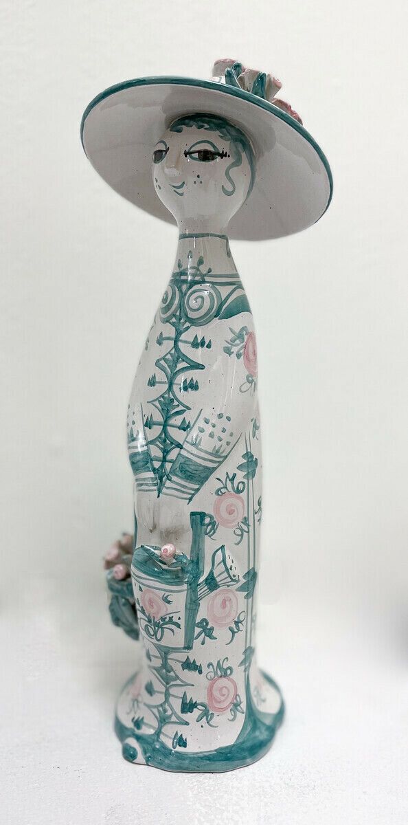Mid Century Modern "4 Seasons" Ceramic Sculptures By Bjørn Wiinblad photo for sale