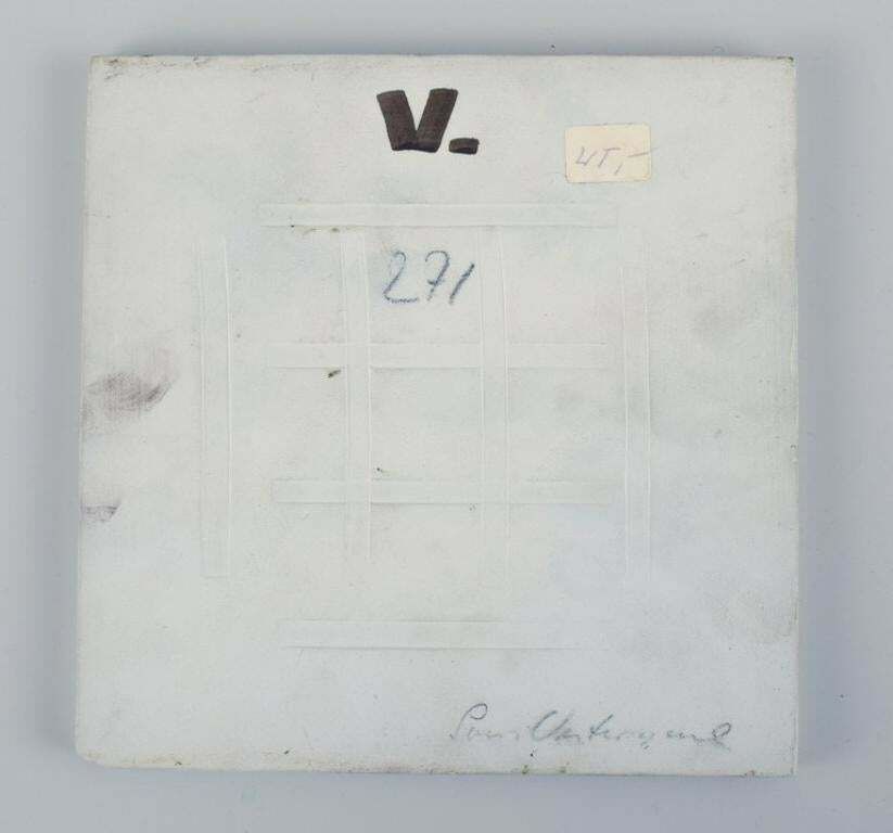 Aluminia And Royal Copenhagen, Tenera Faience. Eight Tiles. Approx. 1960s/70s photo buy