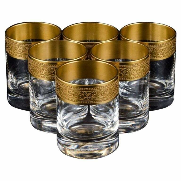 Rimpler Kristall, Zwiesel, Germany, Six Mouth Blown Crystal Shot Glasses. photo 246.0