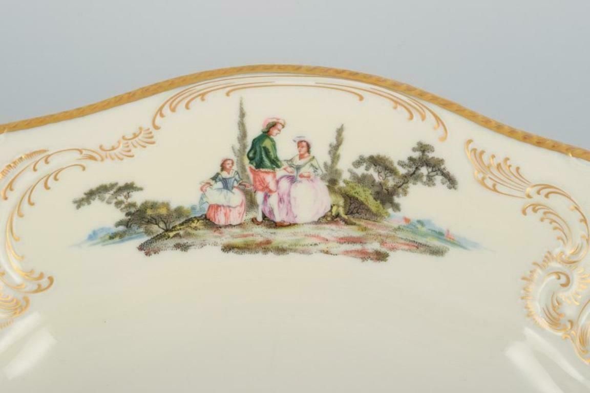 Rosenthal, Germany. "Sanssouci", Large Oval Cream Coloured Bowl photo 361.0
