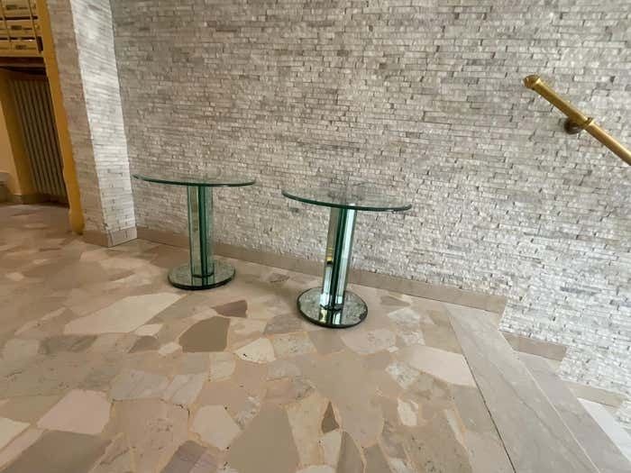 Pair Of Coffee Tables   Model Golf   Gallotti & Radice photo buy