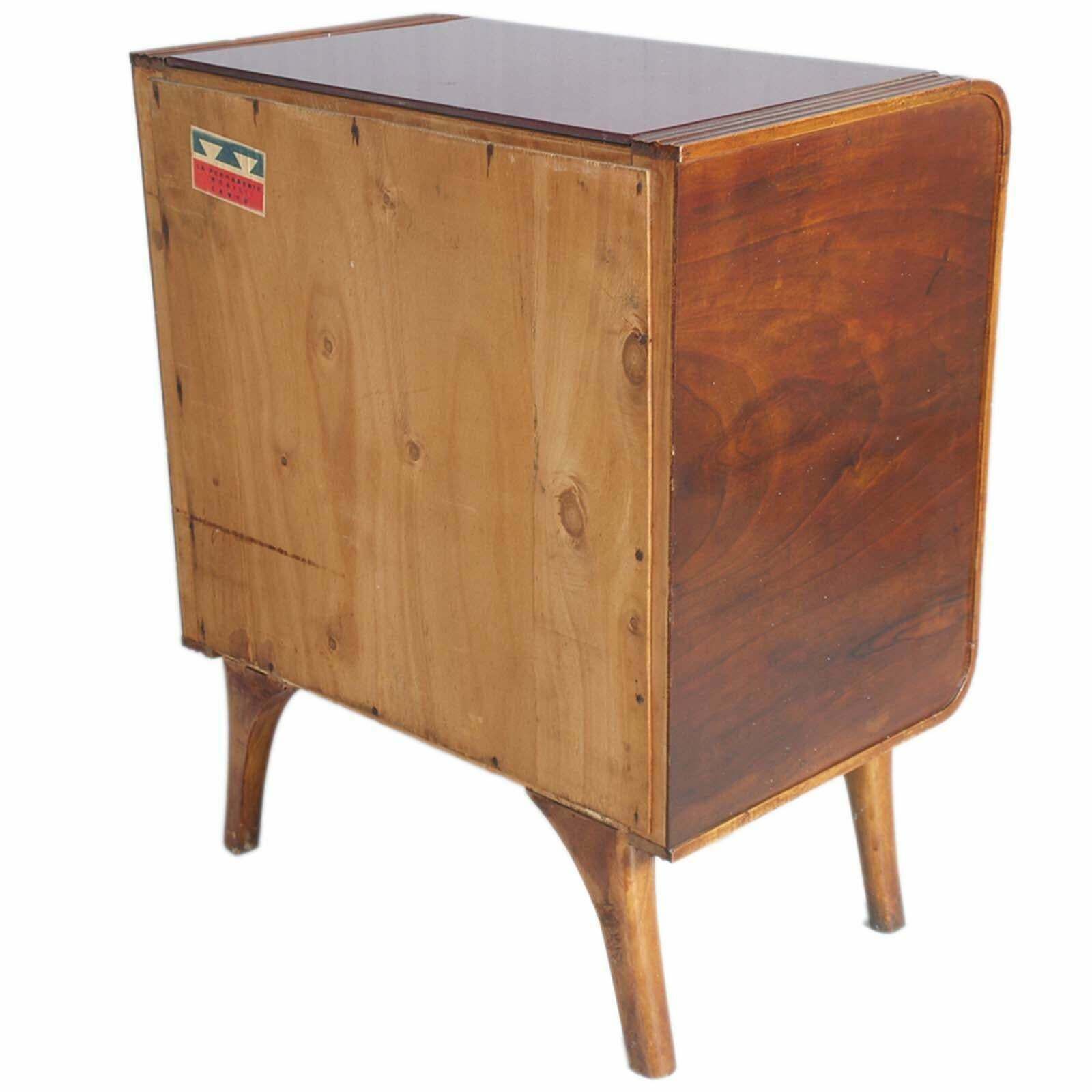 Mid Century Nightstand By Permanente Mobili, Paolo Buffa Designer Atributed photo 4140.36