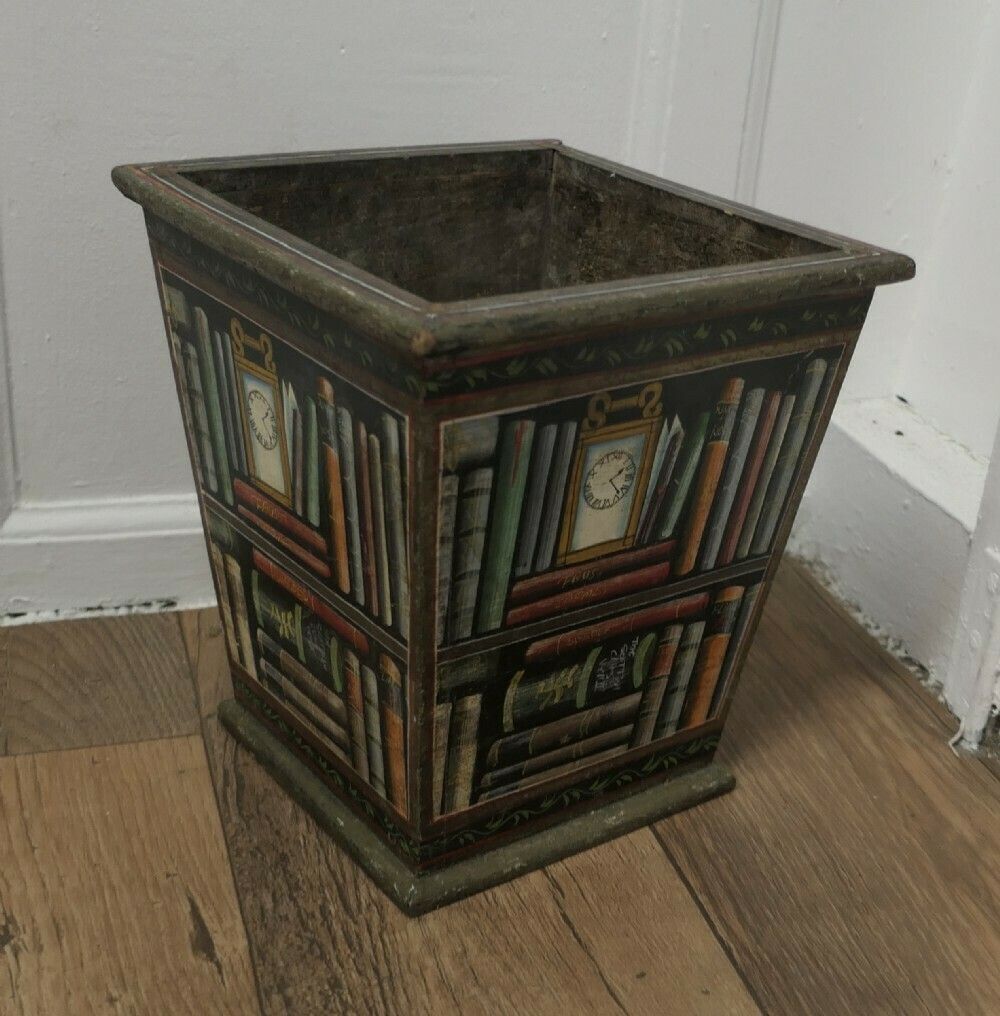 Vintage Novelty Waste Paper Basket photo vintage
