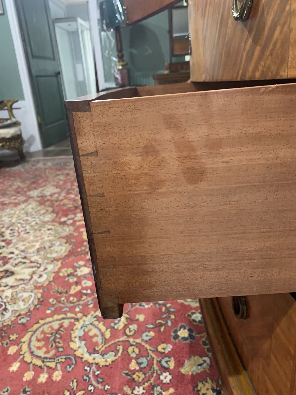A Quality Satinwood Edwardian Wardrobe photo vintage