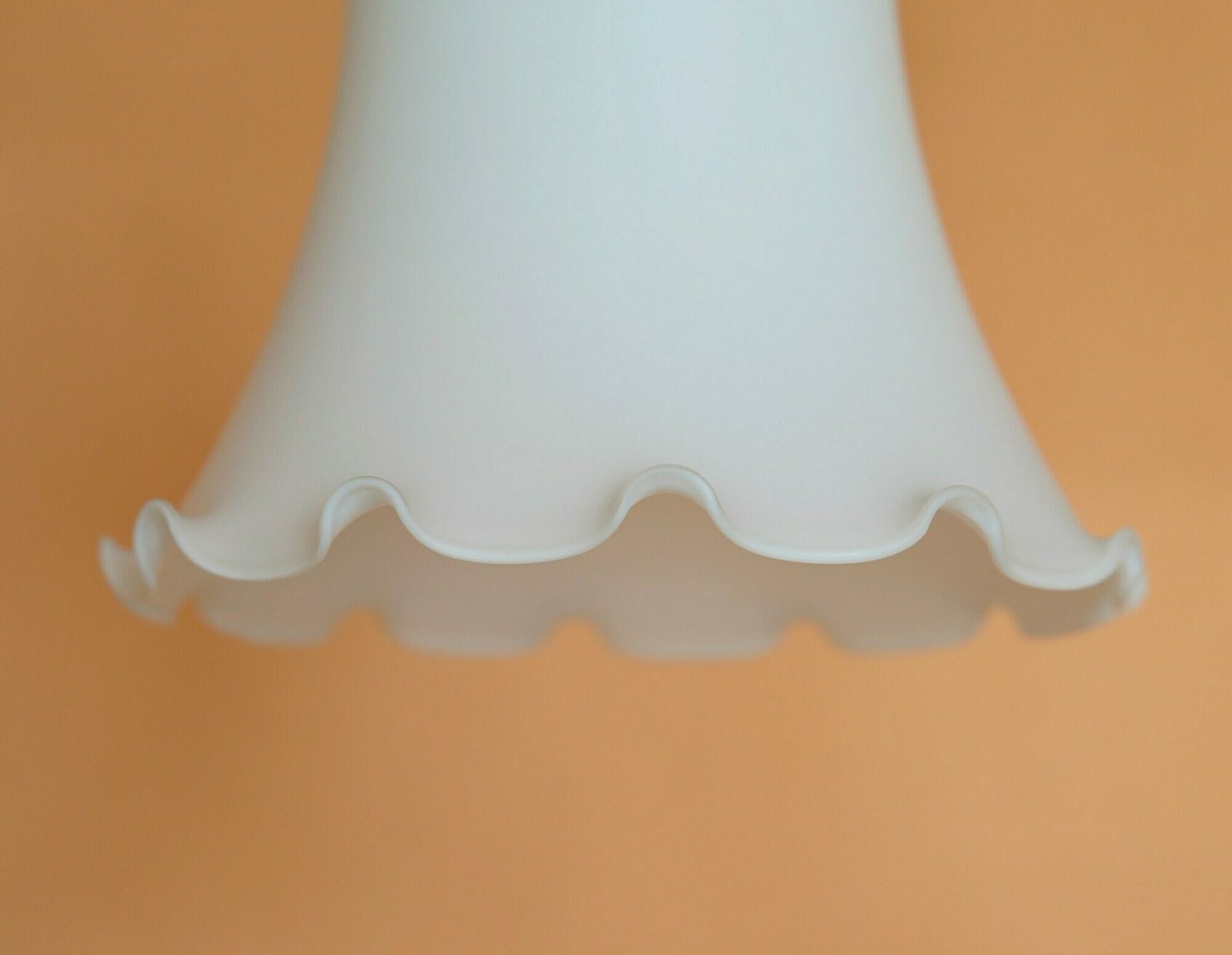 Vintage Bell Shape Pendant Lamps / Redesign Cascade Ceiling Lights / Set Of 3 Hanging Tulip Lamps photo vinterior
