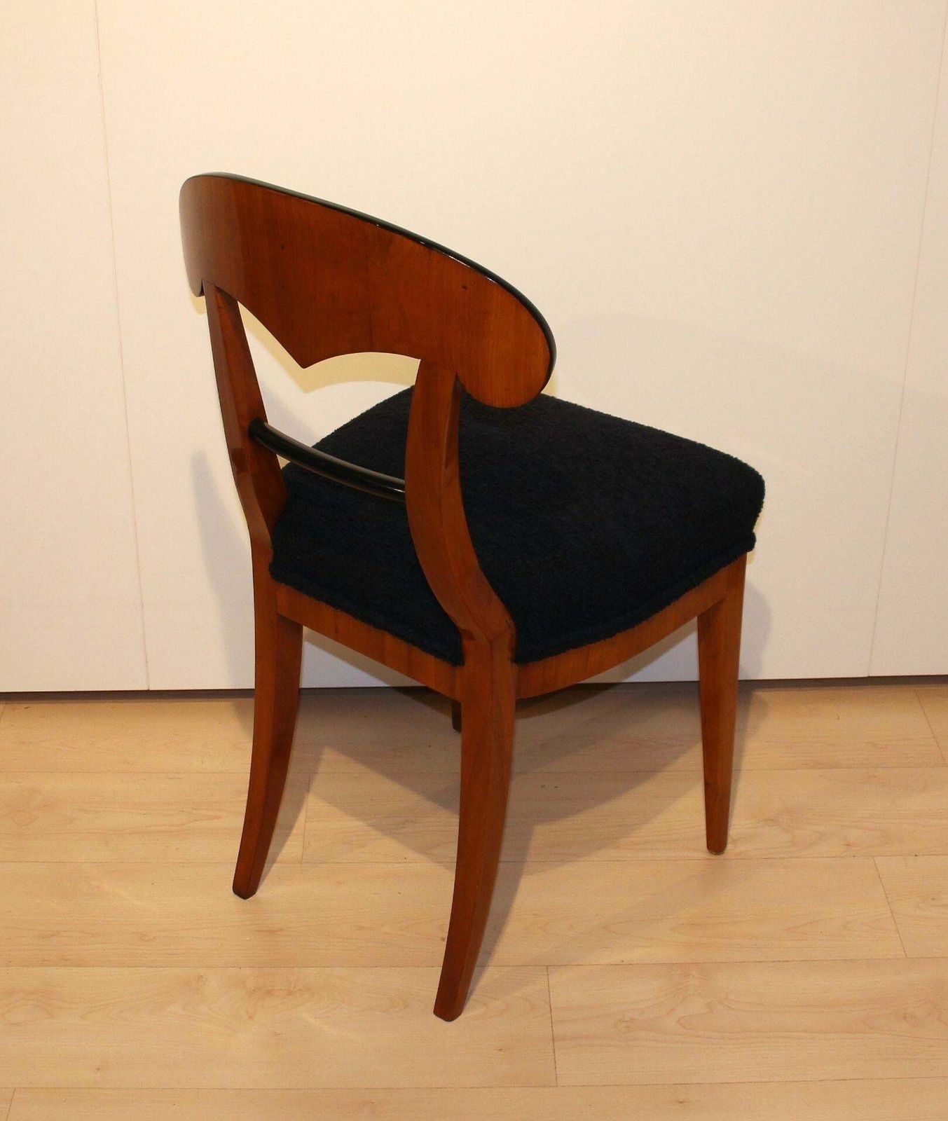 Biedermeier Shovel Chair, Cherry Veneer, South Germany Circa 1820 photo buy