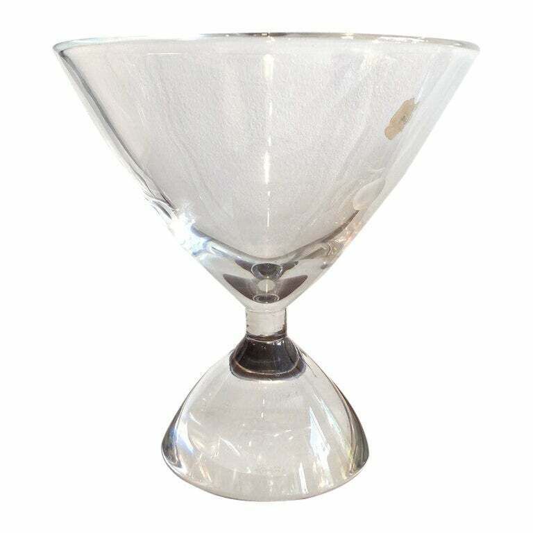 Mid Century Glass Vase By Charles Graffart For Val Saint Lambert, Belgium, 1950s photo buy