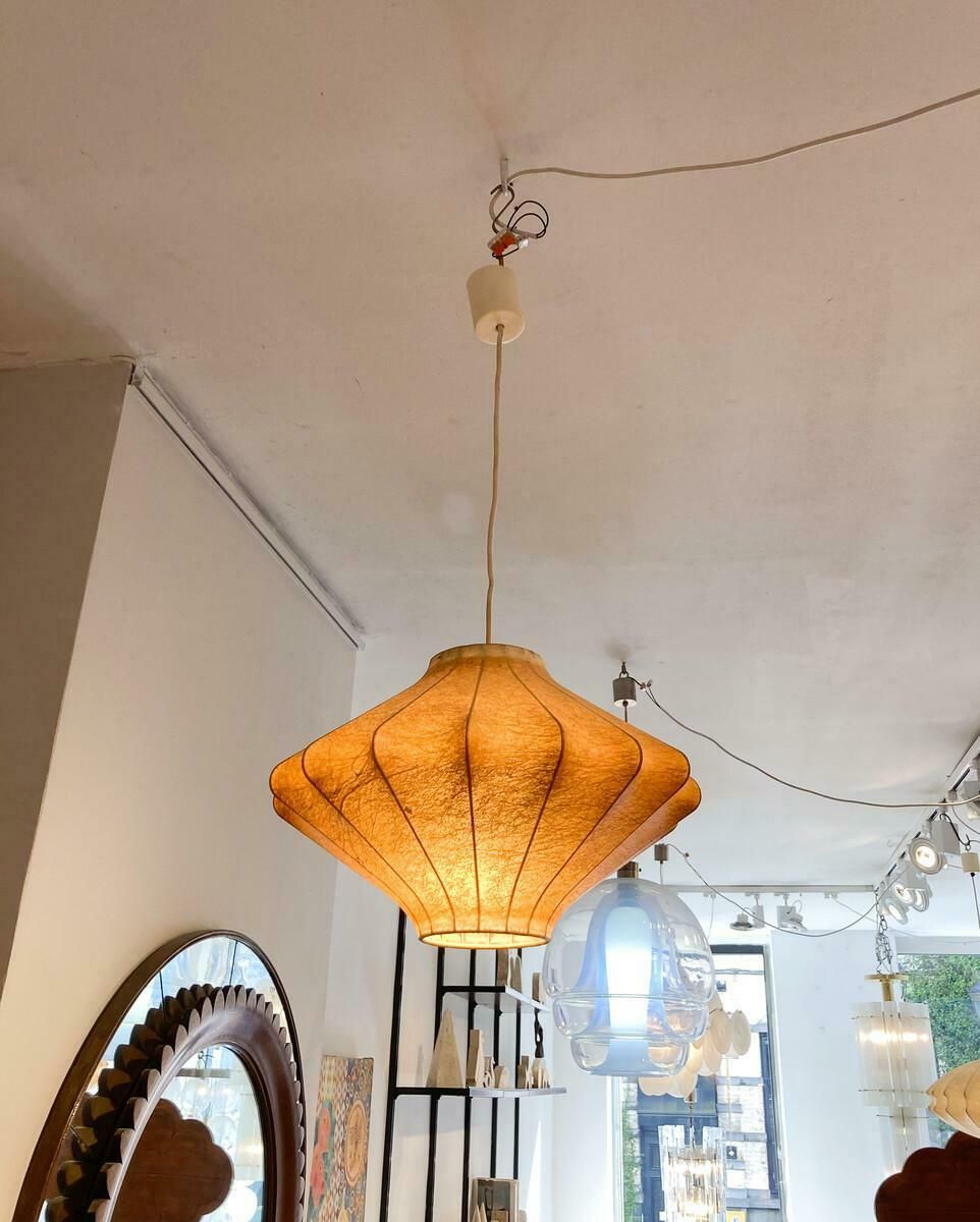 Mid Century Modern Pendant Lamp By Achille Castiglioni , Italy, 1960s photo for sale