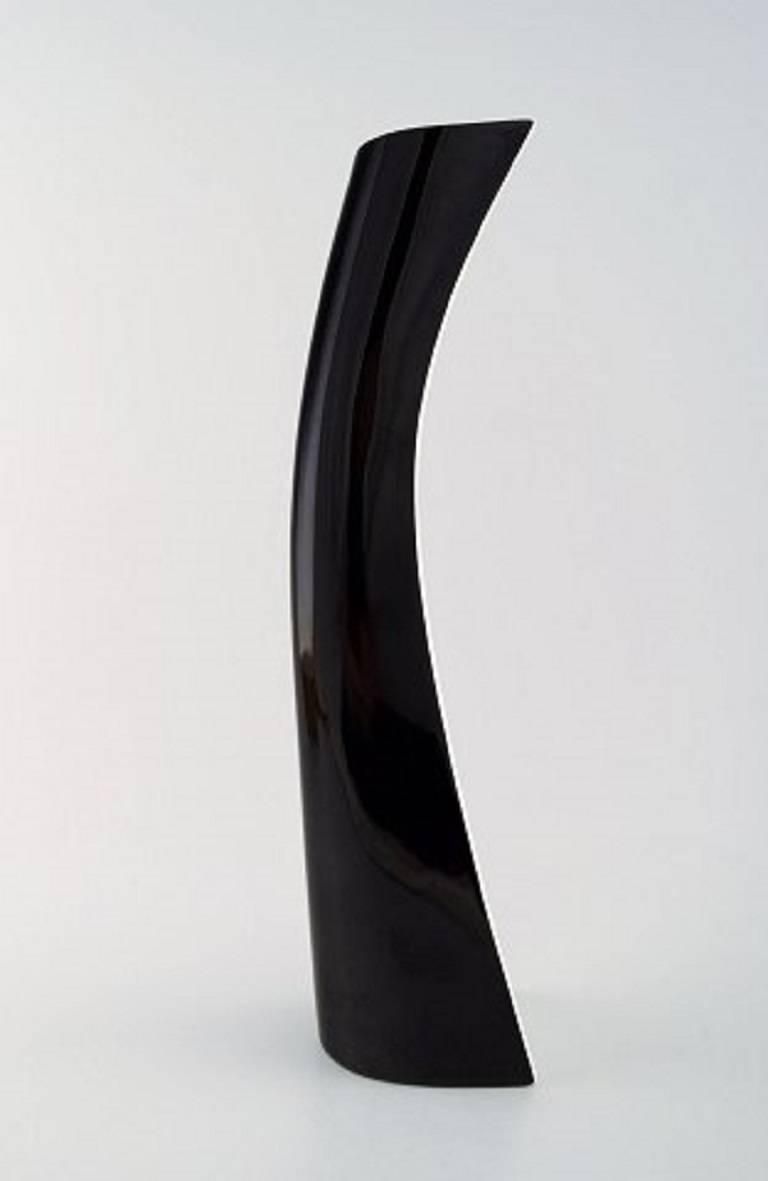 Grand vase en porcelaine Rosenthal au design moderne, années 1970 photo furniture