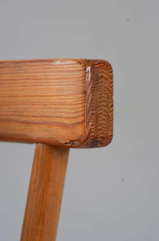 Set Of Five Swedish Chairs In Pine By Steneby Hemslöjd photo vinterior