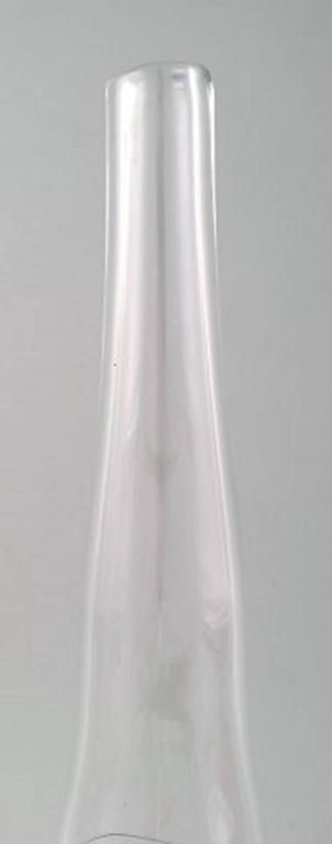 Large Orrefors Art Glass Vase, Stylish Swedish Design, 1950s 1960s photo Home Decor