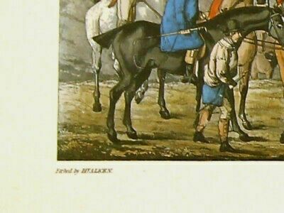 Aquatint After Henry Thomas Alken. Titled "Meeting At Cover" photo for sale